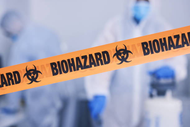 Professional Blood Cleanup technician working in Lakewood, WA